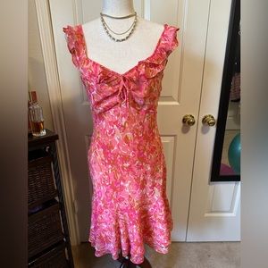 Dressbarn dresses | high-low Ruffle Slip dress | Size 6P